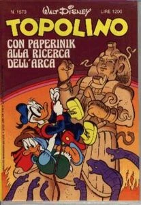 Cover of Paperinik e l'arca dimenticata.