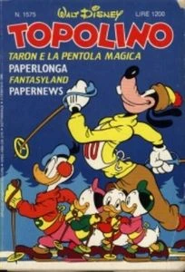 Cover of Topolino sulle orme di Piedone