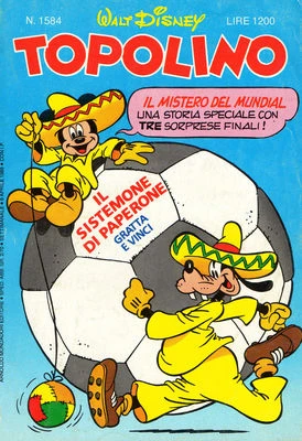 Cover of Topolino e il mistero del Mundial