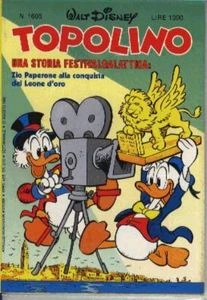Cover of Zio Paperone alla conquista del leone d'oro