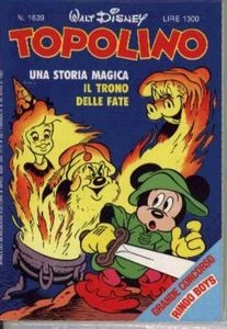 Cover of Topolino e il trono delle fate