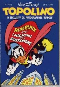 Cover of Paperinik e la disfida analcolica