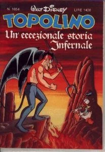 Cover of L'inferno di Paperino