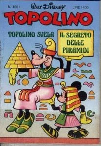 Cover of Topolino e il mistero delle piramidi