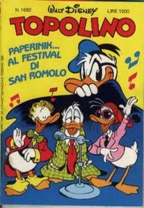 Cover of Paperinik e il festival di Sanromolo