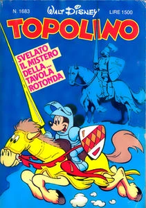 Cover of Topolino e i cavalieri della Tavola Rotonda