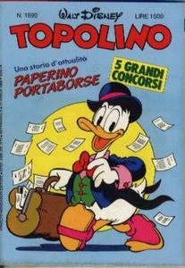 Cover of Paperino portaborse