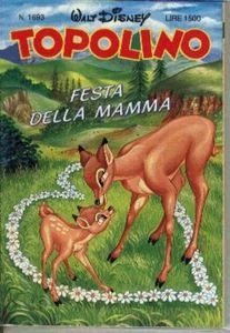 Cover of Topolino in Il nome della mimosa