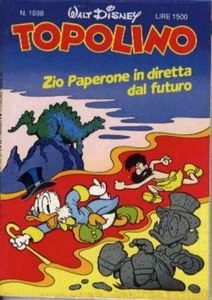 Cover of Zio Paperone e il futuro anticipato