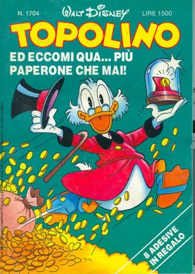 Cover of Zio Paperone e i batteri mangiapetrolio