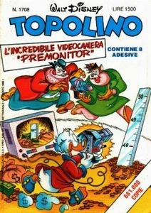 Cover of Paperolimpiadi La video camera premonitor