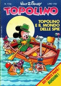 Cover of Topolino e il mondo delle spie