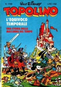 Cover of Topolino e l'equivoco temporale