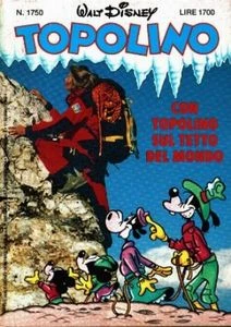 Cover of Topolino e la città di ghiaccio
