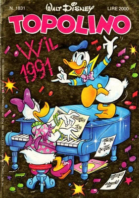 Cover of Paperino e la storia di Natale