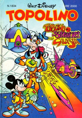 Cover of Topolino e il mistero della voce spezzata (p.1)