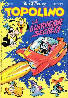 Cover of Topolino e i signori della galassia: La guarnigione segreta