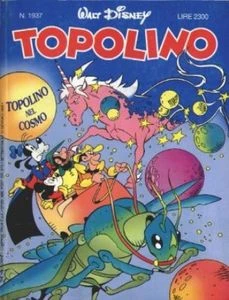 Cover of Topolino e la bella addormentata nel cosmo (p.2)