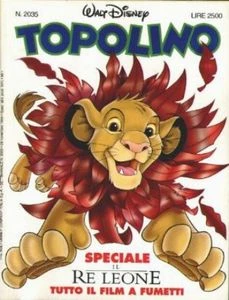 Cover of Il Re Leone (p.1)