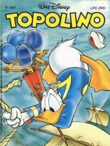 Cover of Zio Paperone e il lampo giallo della nebulosa bianca