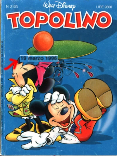 Cover of Topolino e l'enigma parigino (p.1)