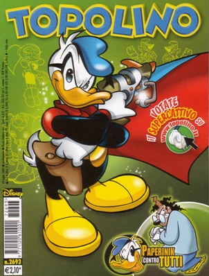 Cover of Topolino in: Gastronomia e pallottole