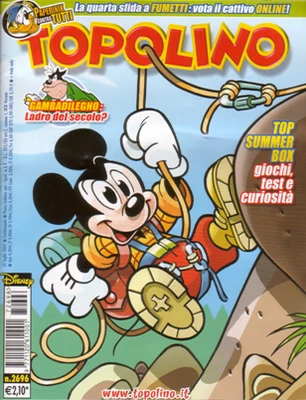 Cover of Gambadilegno e la rapina da fumetto