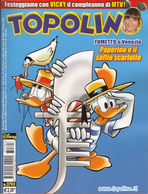 Cover of Paperino e il Soffio Scarlatto