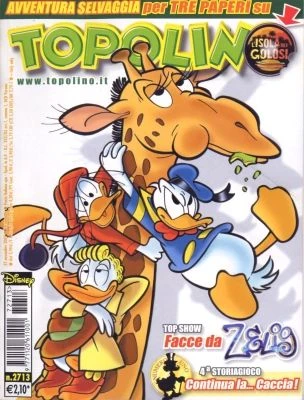 Cover of Tre paperi e un coccodrillo