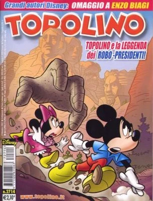 Cover of Topolino e la memoria futura