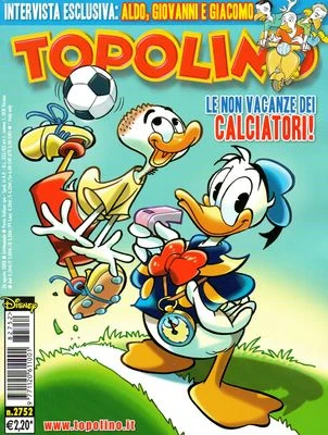 Cover of Paperino Paperotto e la strada per Quacktown (p.2)