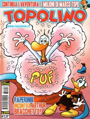 Cover of Paperinik e il fuggiasco del Gran Varietà