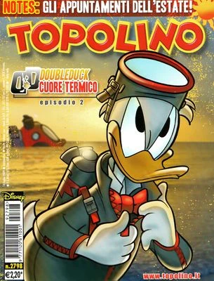 Cover of Topolino e le borbottiglie di Avaloa