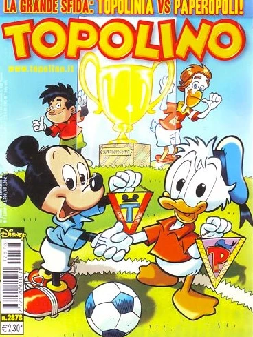 Cover of Paperino e Topolino in: la finale, la finale