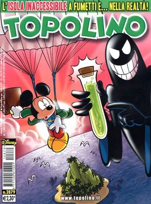Cover of Topolino sull'isola inaccessibile