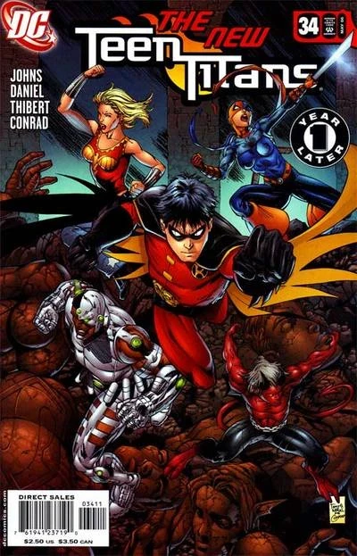 Cover of The New Teen Titans Part 1: One Year Later