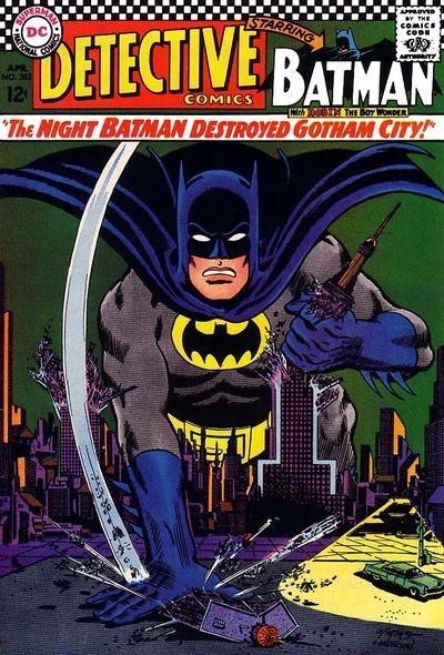 Cover of The Night Batman Destroyed Gotham City