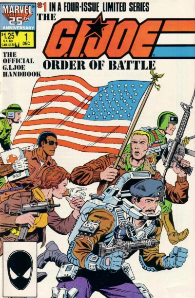 Cover of The Official G.I. Joe Handbook Part 1