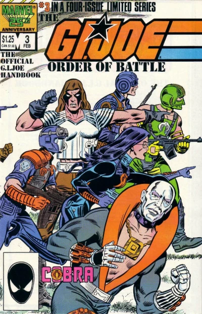 Cover of The Official G.I. Joe Handbook Part 3: Cobra