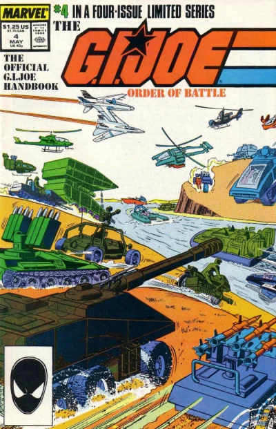 Cover of The Official G.I. Joe Handbook Part 4