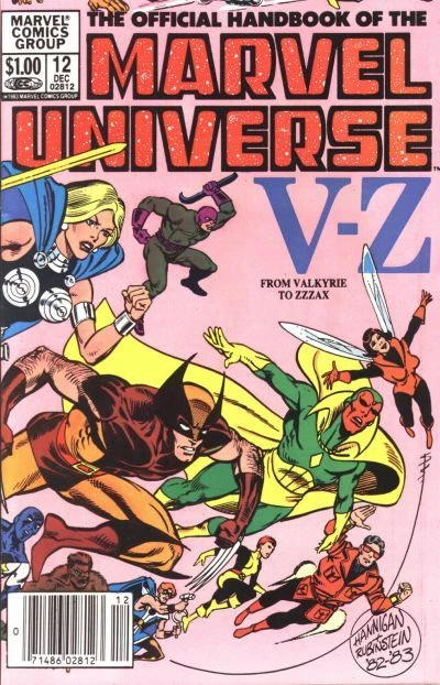 Cover of V-Z: Valkyrie to Zzzax