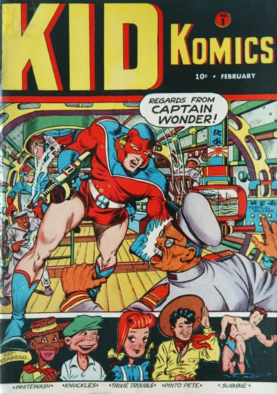 Cover of The Origin Of Captain Wonder