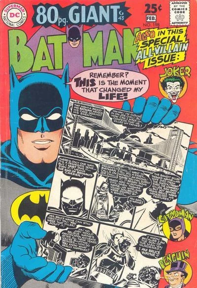 Cover of The Origin of the Batman