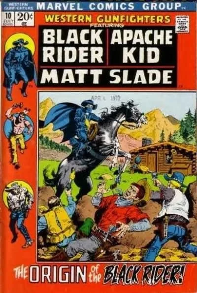 Cover of The Origin of the Black Rider!