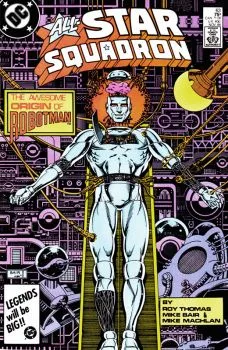 Cover of The Origin of the Golden Age Robotman