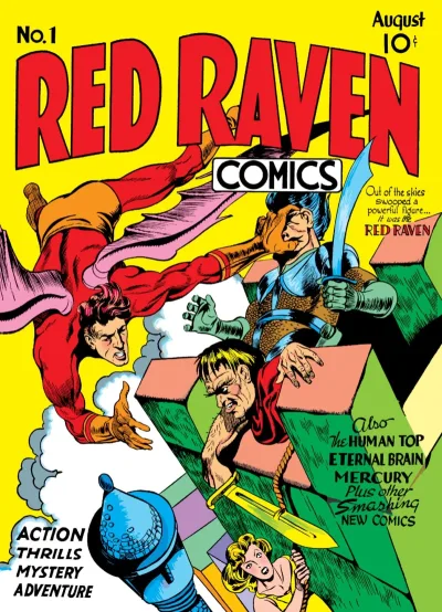Cover of The Origin of the Red Raven