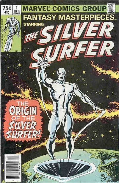 Cover of The Origin of the Silver Surfer!