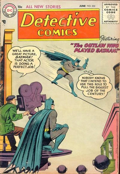 Cover of The Outlaw Who Played Batman