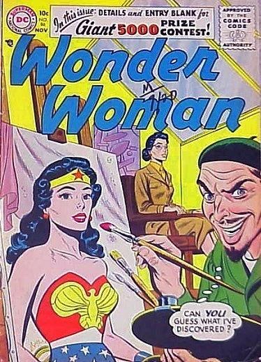 Cover of The Painting That Betrayed Wonder Woman