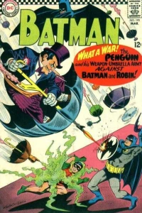 "The Penguin Takes a Flyer - Into the Future!"